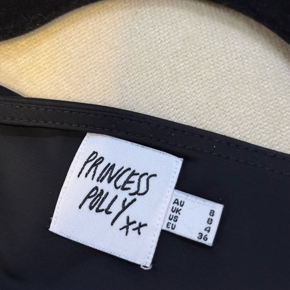 Princess Polly Black Square-Neck Tank - Picture 5 of 5